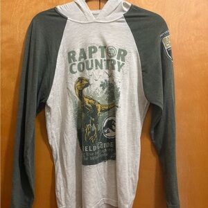 Universal Hoodie Green and Cream